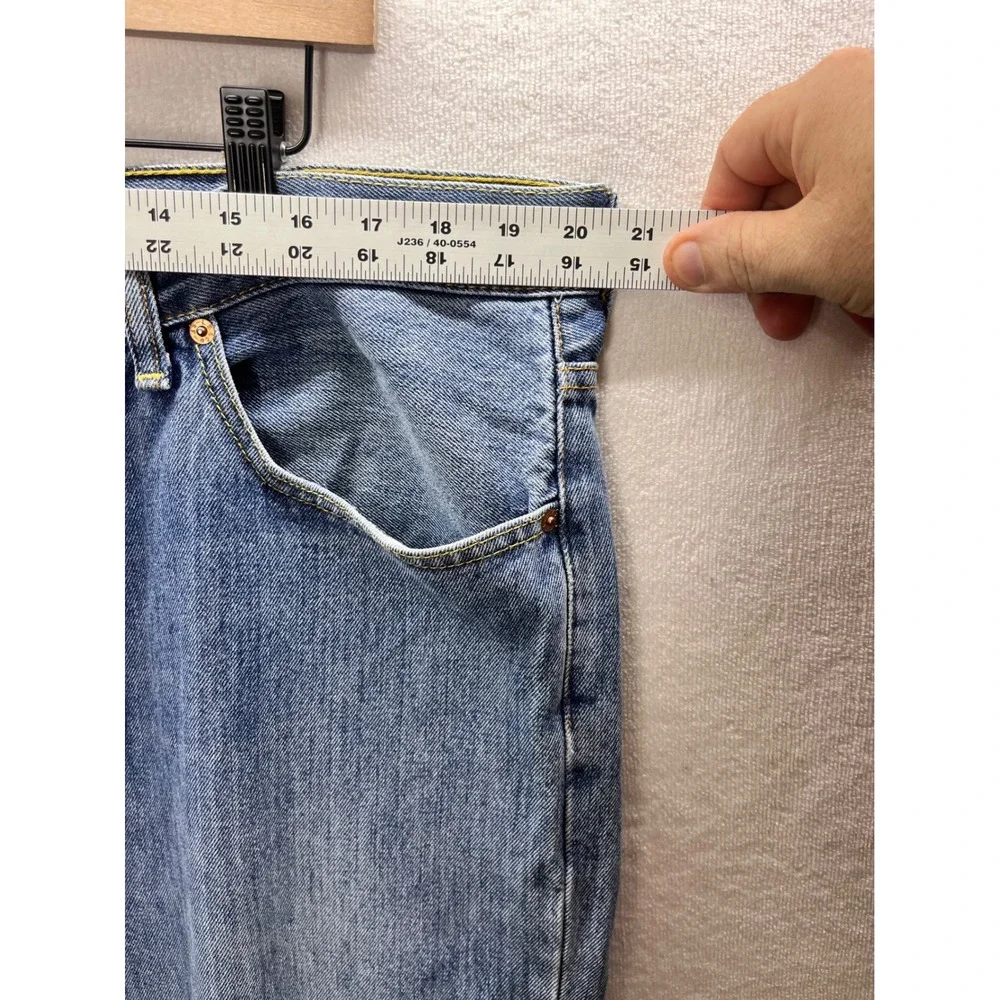 Levi's 550 Relaxed Fit Jeans Mens 40x32 Blue Tapered Leg Denim 3456